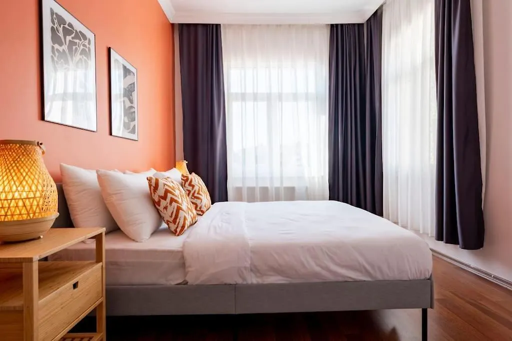 High-Ceiling Three-Bedroom Central Apartment Istanbulská provincie Turecko